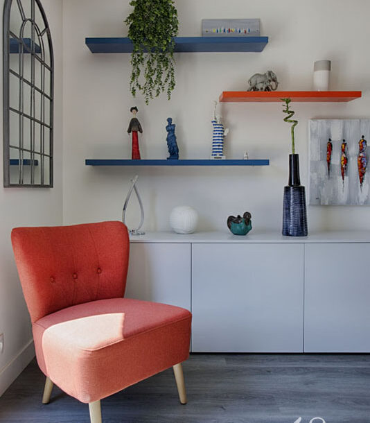 Du pep’s autour du foyer : Déco d’intérieur à Suresnes — galerie — photo 3