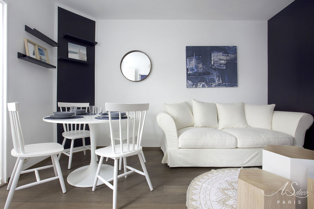En bord de Seine : Décoration d’intérieur Vanves 92