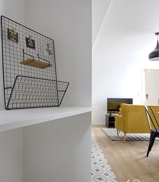Jaune is the new black : Déco d’intérieur Colombes — après — photo 6