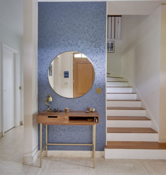 Le bleu du lac : Déco d’intérieur Enghien-les-Bains — galerie — photo 1