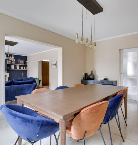 Le bleu du lac : Déco d’intérieur Enghien-les-Bains — galerie — photo 2