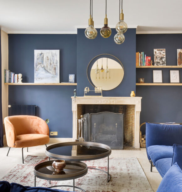 Le bleu du lac : Déco d’intérieur Enghien-les-Bains — galerie — photo 6