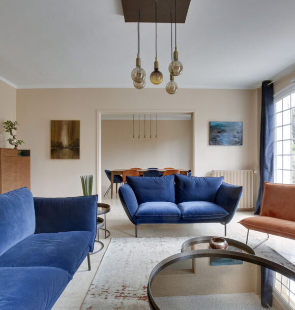 Le bleu du lac : Déco d’intérieur Enghien-les-Bains — galerie — photo 8