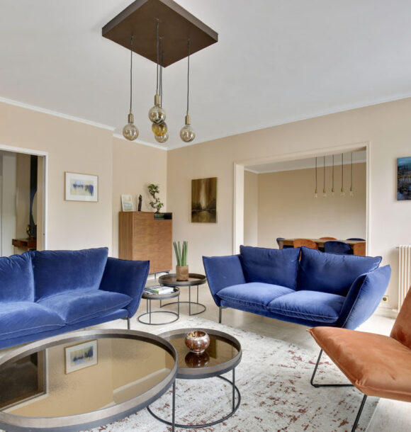 Le bleu du lac : Déco d’intérieur Enghien-les-Bains — galerie — photo 9