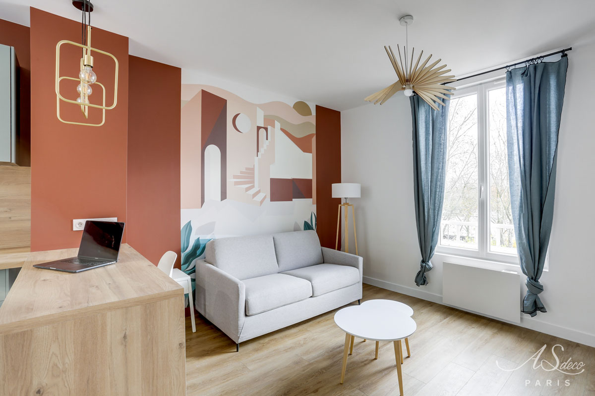 Le petit méditerranéen : Déco d’intérieur à Saint Cloud